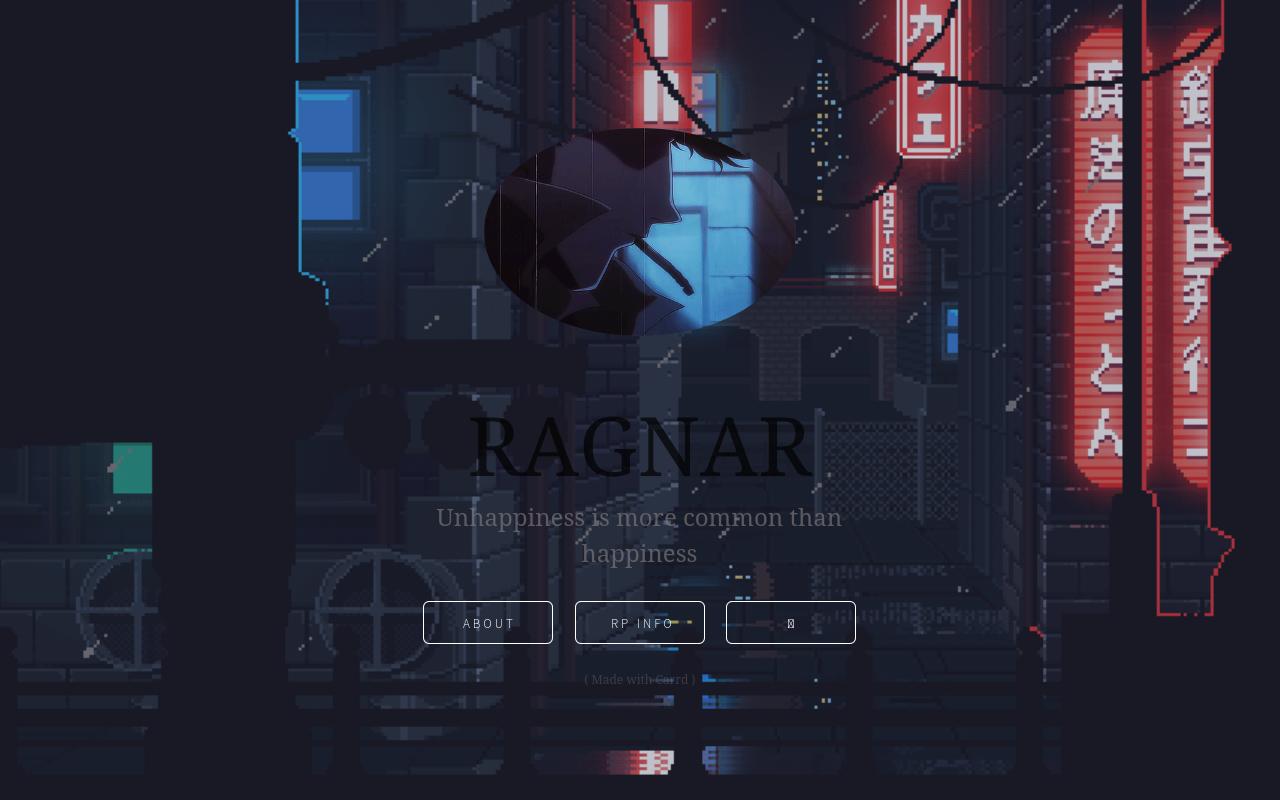 Carrd profile picture for @ragnar